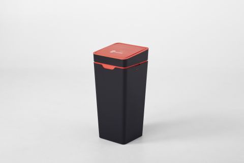 METHOD BIN - 60L CLOSED LID - RED LANDFILL ( KB060CL-RED-LAN ) - EACH