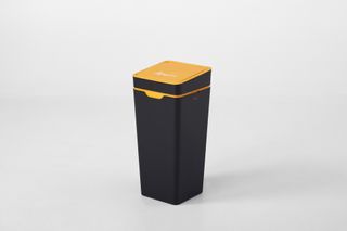 METHOD BIN - 60L CLOSED LID - YELLOW MIXED RECYCLING ( KB060CL-YEL-MIX ) - EACH