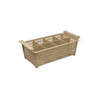 CATERRAX CUTLERY BASKET, 8 COMP, 69871 (425X200X150MM) - EACH ( NO HANDLES )