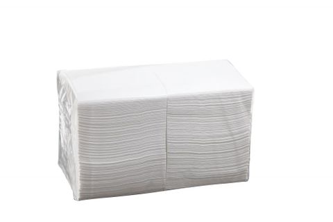 CAPRICE ULTRASOFT COCKTAIL NAPKIN QUILTED 1/4 FOLD WHITE ( WQC ) - 2000 - CTN