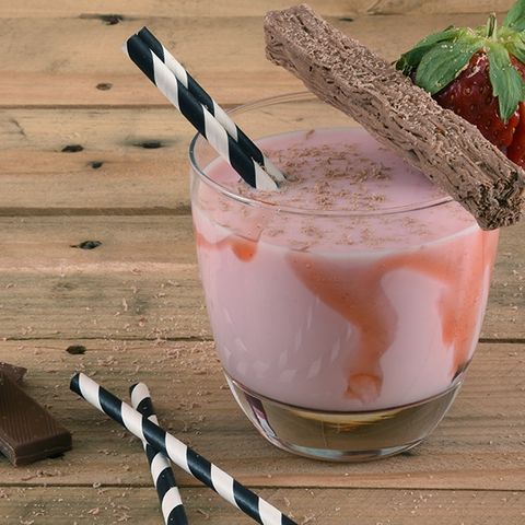 ECO-STRAW BLACK AND WHITE 3 PLY COCKTAIL PAPER STRAWS - 135MM X 6MM - 2500 - CTN