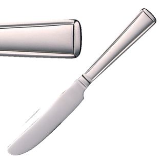 OLYMPIA HARLEY DESSERT KNIFE S/STEEL SOLID HANDLE ( D693 ) - DOZEN