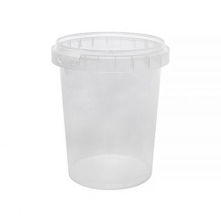 DECA TAMPER EVIDENT 520ML ROUND CONTAINER - 456 - CARTON ONLY