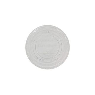 CAPRI PET LID TO SUIT ROUND NATURAL FIBRE PORTION CUP 1oz & 2oz ( C-PP0489 ) ( EC-CR030 ) - 2500 CTN