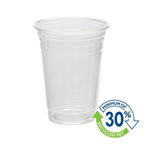 ECO+ CLARITY CLEAR rPET COLD CUP - 16oz / 500ml - (98mm dia) - 33-EC16CC - 50 - SLV