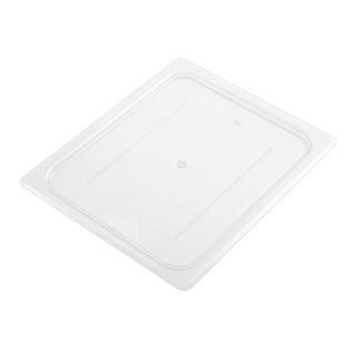 CAMBRO CLEAR POLYCARBONATE 1/2 SIZE GASTRONORM LID - DC663 - EACH