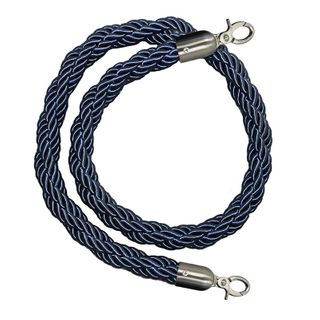BARRIER ROPE 1.5M NYLON TRIPLE BRAIDED WITH CLIPS - 10000675 - EACH