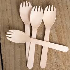 ONE TREE - WOODEN SPORKS - (10 X 100pkts) - 1000 - CTN