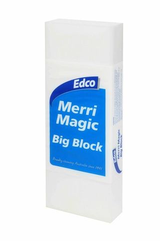 EDCO MERRI MAGIC BIG BLOCK ERASER - 300MM L x 110mm W x 40mm H - ( 58054 ) - EACH