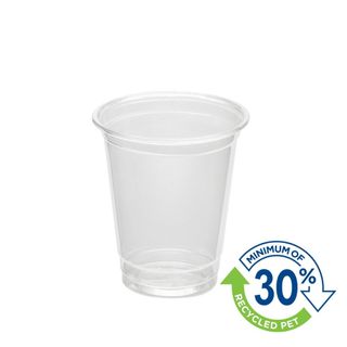 ECO+ CLARITY CLEAR rPET COLD CUP - 8oz / 245ml - ( 78mm dia ) - 1000 - CTN