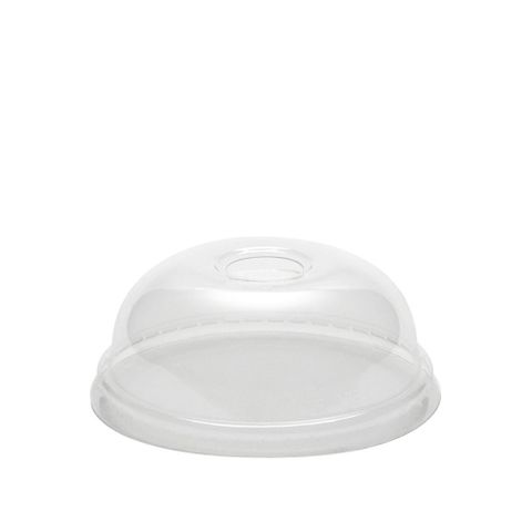 ECO+ CLARITY CLEAR rPET CUP LID - DOME 8 - 10oz ( 78mm dia ) - 1000 - CTN