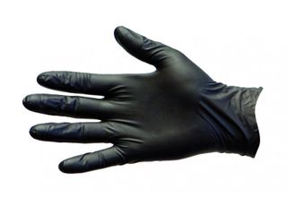 PRO-VAL BLACK DUO PF GLOVES - EXTRA LARGE - BLACK VINYL / NITRILE BLEND - 1000 - CTN