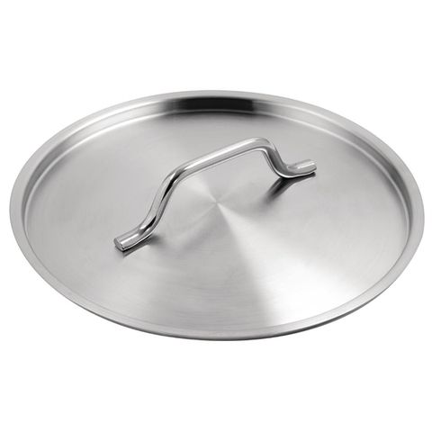 VOGUE STAINLESS STEEL LID TO SUIT SAUCEPAN & STEW POT - 240MM DIA ( M950 ) - EACH