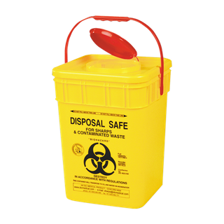 AEROHAZARD SHARPS DISPOSAL CONTAINER 17L YELLOW ( SD 17500 ) - EACH