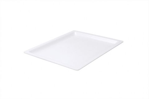 RYNER MELAMINE FOOD PAN - WHITE 1/2 SIZE 20MM - 91120 - EACH