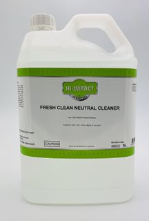 HI - IMPACT FRESH CLEAN NEUTRAL CLEANER / DEODORISER / SANITISER - 5L