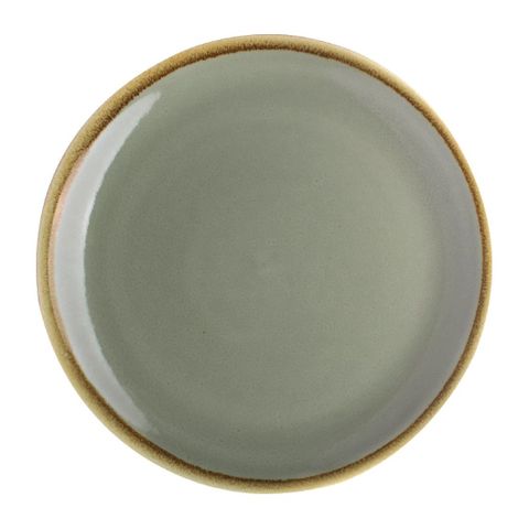 OLYMPIA KILN ROUND COUPE PLATE 230MM - MOSS - SA283 - 6 - CTN