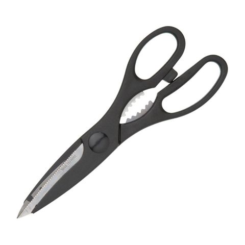 KITCHEN SCISSORS - KITCHEN CRAFT KITCHEN PLUS - 180MM / 7" L - SERRATED BLADES ( D628 ) - EACH