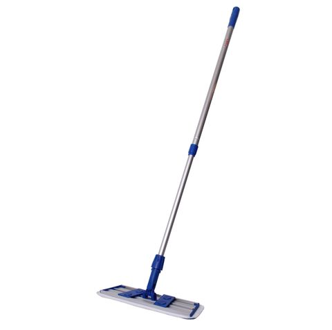 SABCO PROFESSIONAL 40CM SWISH PRO MICROFIBRE FLAT MOP ( EXTENDABLE HANDLE ) COMPLETE - SABC-72087 - EACH