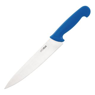 HYGIPLAS 10" (25.5CM) COOKS KNIFE BLUE HANDLE - C850 - EACH