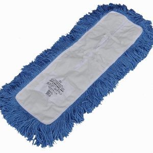 EDCO 910MM BLUE FRINGE ELECTROSTATIC DUST CONTROL MOP FRINGE ONLY ( 910 X 150MM ) ( 32020 ) - NO HANDLE - EACH