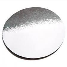 6" (150MM) SILVER FOILED CAKE CIRCLE 2.8MM - 50 - PACK