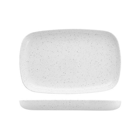 FORTESSA MELAMINE RECTANGULAR PLATE - WHITE - 360mm X 233mm - 469114-W - 6 - CTN