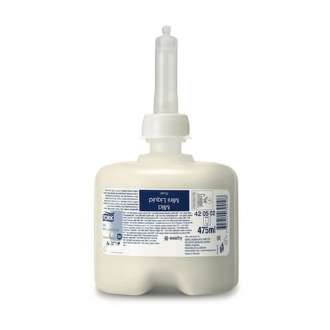 TORK MILD MINI LIQUID SOAP PREMIUM ( S2 ) 42 05 02 - 8 X 475ml PODS - CTN