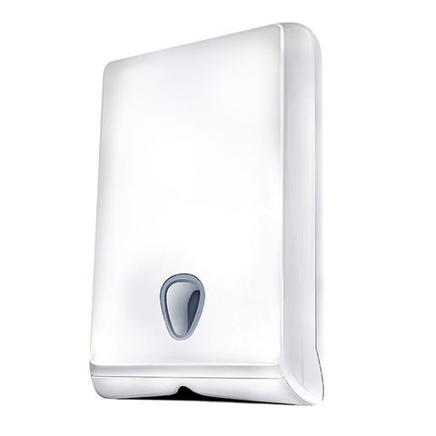 MARPLAS ABS WHITE SLIMFOLD HAND TOWEL DISPENSER - D785-SF - EACH