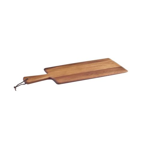 MODA ARTISAN RECTANGULAR ACACIA WOODEN PADDLE BOARD - 480X200X15mm ( 76805 ) - EACH