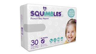 SQUIMBLES NAPPIES - SIZE 5 (13 - 18KG) - EX-LARGE - (SQXL120) - 120 - CTN