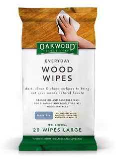 OAKWOOD EVERYDAY WOOD WIPES - 20 PACK