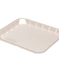 ALTO FST FOAM TRAY 11 X 9 WHITE (125 X 4 SLVS) - 500 - CTN