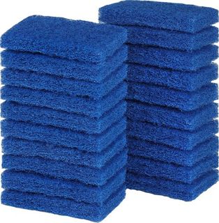 PALL MALL GLOMESH BLUE SCRUB-A-DUB PAD - 150mm x 100mm - 10 - CTN