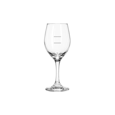 LIBBEY PERCEPTION WINE GLASS 325ML WITH DOUBLE PLIMSOLL LINE @ 150 / 250ML - LB3057-DPL - 12 - CTN