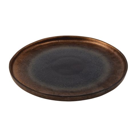 OLYMPIA OCHRE FLAT PLATES 260MM DIA - FC285 - 6 - CTN