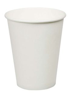 PINNACLE WHITE SINGLE WALL COFFEE CUP - 12oz (90mm) - 1000 - CTN