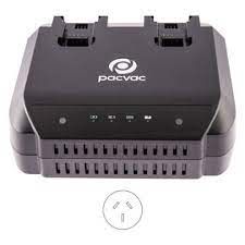 PACVAC BATTERY CHARGER PLUG TYPE I - UNIT CHARGES TWO LI-ION 18V BATTERIES ( BC001BC01A02 ) - EACH
