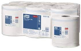 TORK BASIC 120155 CENTRE FEED TOWEL 1PLY 300M ( M2 UNIVERSAL ) - 6 - PACK