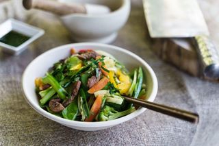 EKOPAK NATURAL SUGARCANE ROUND BOWL 1000ML / 32 oz ( 196MM DIA X 63MM H ) - 500 - CTN ( eko022 )