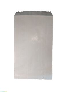CHICKEN BAG PLAIN WHITE EXTRA LARGE - FOIL LINED - 310MM L x 195mm W + 50 G - 250 -PKT