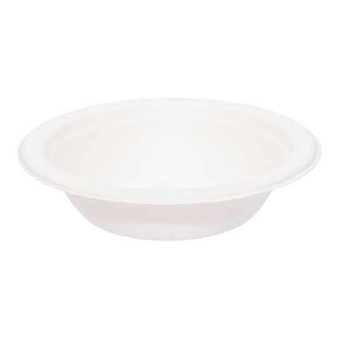 ECO+ 6" SUGARCANE NATURAL FIBRE ROUND BOWL ( 66-ECB6 ) - 125 - SLV
