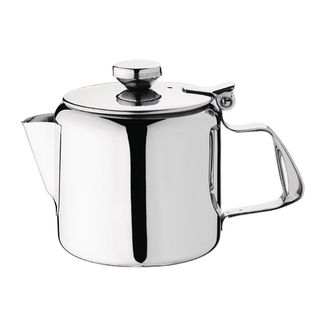 OLYMPIA CONCORDE TEAPOT 410ML - STAINLESS STEEL ( K677 ) - EACH