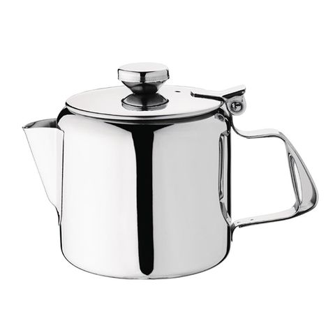 OLYMPIA CONCORDE TEAPOT 410ML - STAINLESS STEEL ( K677 ) - EACH