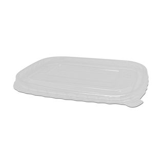 GREENMARK PET LID TO SUIT ALL RECTANGULAR CONTAINERS ( FIT 500 - 1000ML ) KRCLPET - 50 - SLV ( PAPER WAY )