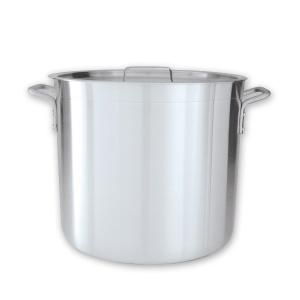 CATERCHEF STOCKPOT 10LTR 4MM ALUMINIUM WITH COVER - 61410 - EACH