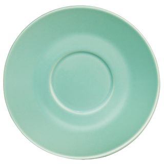 OLYMPIA CAFE SAUCER 158MM DIA - AQUA ( GL464 ) - 12 - CARTON