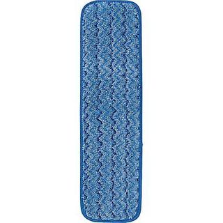 RUBBERMAID HYGEN MICROFIBRE DAMP ROOM MOP " REFILL" BLUE 45.7CM - FGQ41000BL00 - EACH