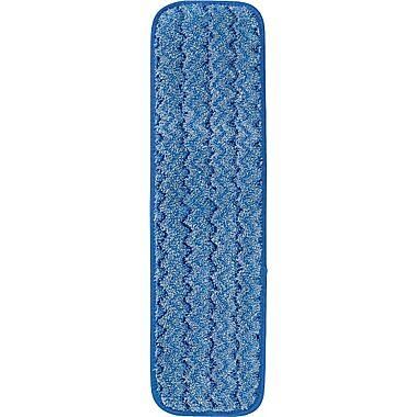 RUBBERMAID HYGEN MICROFIBRE DAMP ROOM MOP " REFILL" BLUE 45.7CM - FGQ41000BL00 - EACH