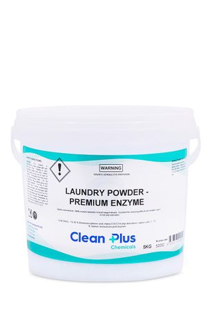 Clean Plus Laundry Powder Premium Enzyme - 5KG Bucket